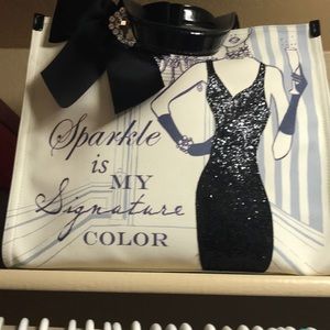 Brighton Sparkle is My Signature Color lg handbag